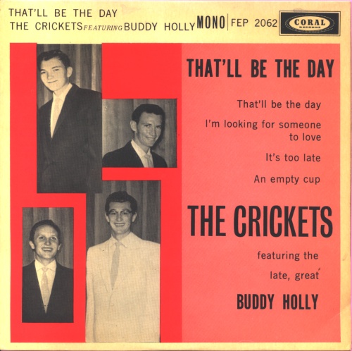 Buddy Holly That'll Be The Day EP - 10.60 UK 7